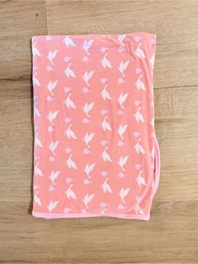 Celebration Print Bamboo Swaddling Blanket - Blush
Stork,by kickee pants